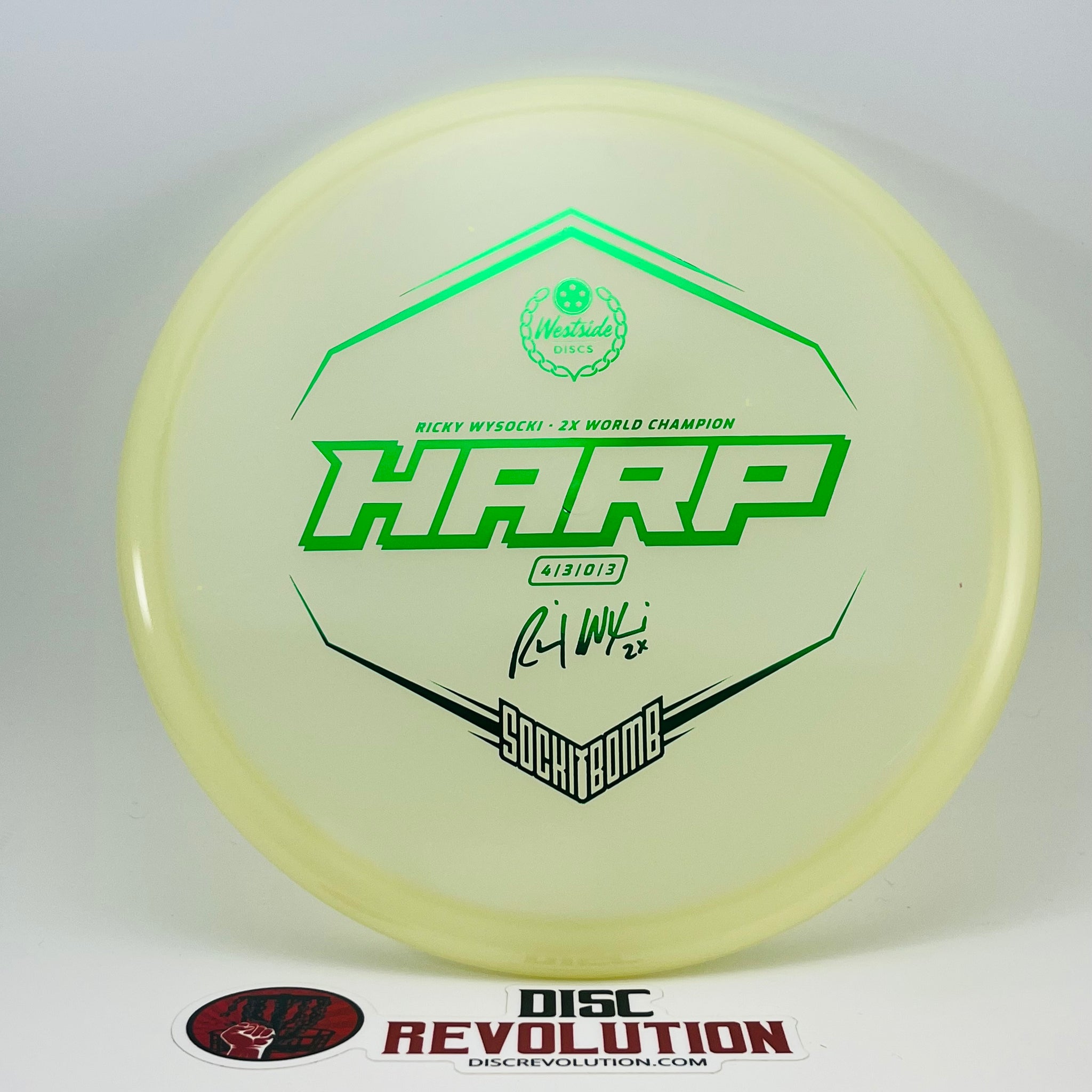 Westside Discs VIP Moonshine Harp Ricky Wysocki Sockibomb Stamp